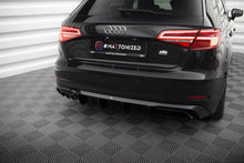 Carica l&#39;immagine nel visualizzatore di Gallery, Diffusore Posteriore Audi A3 Sportback 8V Facelift (Versione con doppio terminale di scarico)