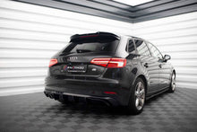 Carica l&#39;immagine nel visualizzatore di Gallery, Diffusore Posteriore Audi A3 Sportback 8V Facelift (Versione con un terminale di scarico su un solo lato)