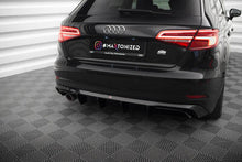 Carica l&#39;immagine nel visualizzatore di Gallery, Diffusore Posteriore Audi A3 Sportback 8V Facelift (Versione con un terminale di scarico su un solo lato)