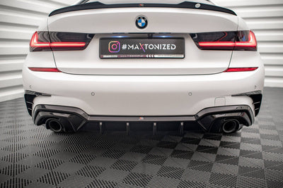 Diffusore Posteriore BMW Serie 3 M-Pack G20 / G21 (Adatto per auto con gancio di traino)