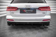Carica l&#39;immagine nel visualizzatore di Gallery, Diffusore posteriore + imitazione terminali di scarico Audi S6 / A6 S-Line C8