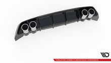 Carica l&#39;immagine nel visualizzatore di Gallery, Diffusore posteriore + imitazione terminali di scarico Seat Leon FR Hatchback Mk4
