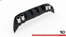 Carica l&#39;immagine nel visualizzatore di Gallery, Diffusore posteriore + imitazione terminali di scarico Seat Leon FR Hatchback Mk4