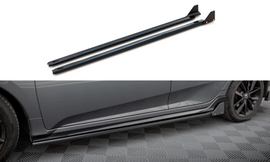 Diffusori Sotto minigonne + Flaps Honda Civic Mk10 2017 - 2022 FK7