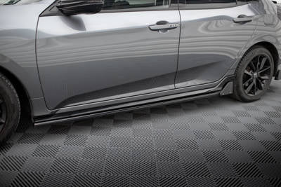 Diffusori Sotto minigonne + Flaps Honda Civic Mk10 2017 - 2022 FK7