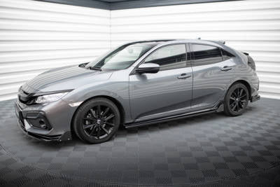 Diffusori Sotto minigonne + Flaps Honda Civic Mk10 2017 - 2022 FK7