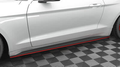 Diffusori Sotto minigonne V.2 Ford Mustang Mk6 Facelift
