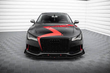 Load image into Gallery viewer, Lip Anteriore Street Pro + Flaps Audi A7 RS7 Look C7