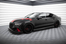 Load image into Gallery viewer, Lip Anteriore Street Pro + Flaps Audi A7 RS7 Look C7