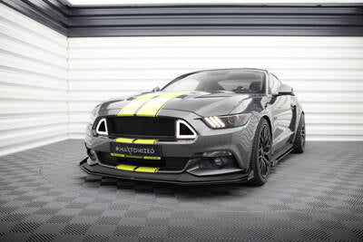 Lip Anteriore Street Pro + Flaps Ford Mustang GT Mk6