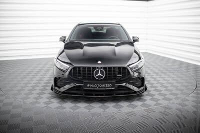 Lip Anteriore Street Pro + Flaps Mercedes-AMG Classe A A35 W177 Facelift