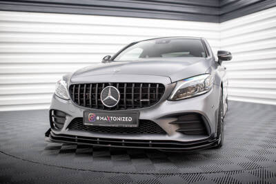 Lip Anteriore Street Pro + Flaps Mercedes-AMG Classe C 43 Coupe C205 Facelift