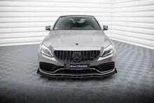 Carica l&#39;immagine nel visualizzatore di Gallery, Lip Anteriore Street Pro + Flaps Mercedes-AMG Classe C C63 Sedan / Estate W205 Facelift