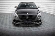 Carica l&#39;immagine nel visualizzatore di Gallery, Lip Anteriore Street Pro + Flaps Mercedes-Benz Classe A AMG-Line W176 Facelift