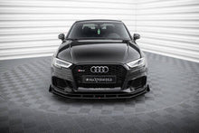 Carica l&#39;immagine nel visualizzatore di Gallery, Lip Anteriore Street Pro V.1 + Flaps Audi RS3 Sedan 8V Facelift