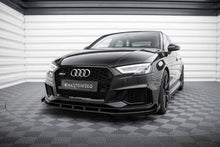 Carica l&#39;immagine nel visualizzatore di Gallery, Lip Anteriore Street Pro V.1 + Flaps Audi RS3 Sedan 8V Facelift