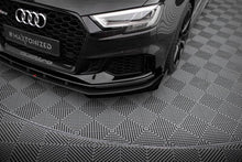 Carica l&#39;immagine nel visualizzatore di Gallery, Lip Anteriore Street Pro V.1 + Flaps Audi RS3 Sedan 8V Facelift