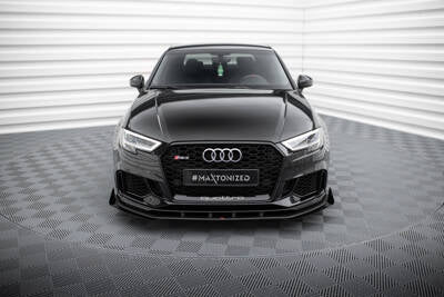 Lip Anteriore Street Pro V.1 + Flaps Audi RS3 Sedan 8V Facelift