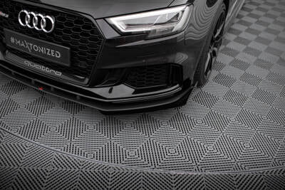 Lip Anteriore Street Pro V.1 + Flaps Audi RS3 Sedan 8V Facelift