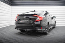 Carica l&#39;immagine nel visualizzatore di Gallery, Splitter laterali posteriori Street Pro + Flaps Honda Civic Mk10 2017 - 2022