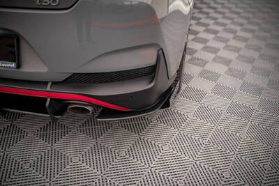 Splitter laterali posteriori Street Pro + Flaps Hyundai I30 Fastback N-Line Mk3 Facelift