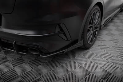 Splitter laterali posteriori Street Pro + Flaps Kia Proceed GT Mk1 Facelift