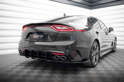 Splitter laterali posteriori Street Pro + Flaps Kia Stinger GT-Line Mk1