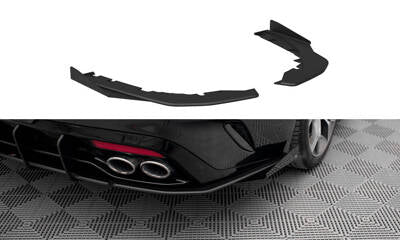 Splitter laterali posteriori Street Pro + Flaps Kia Stinger GT-Line Mk1