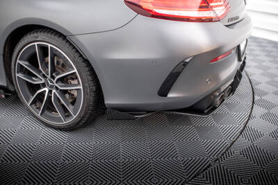 Splitter laterali posteriori Street Pro + Flaps Mercedes-AMG Classe C 43 Coupe C205 Facelift