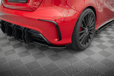 Splitter laterali posteriori Street Pro + Flaps Mercedes-Benz Classe A 45 AMG W176 Facelift