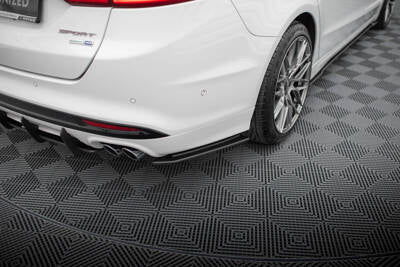 Splitter laterali posteriori Street Pro Ford Mondeo Sport Mk5 Facelift / Fusion Sport Mk2 Facelift