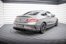 Carica l&#39;immagine nel visualizzatore di Gallery, Splitter laterali posteriori Street Pro Mercedes-AMG Classe C 43 Coupe C205 Facelift