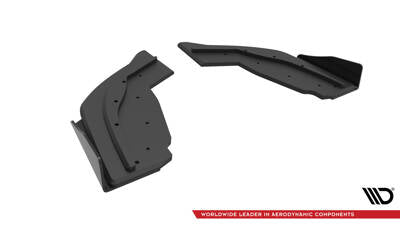 Splitter laterali posteriori Street Pro V.1 + Flaps V.1 BMW Serie 1 F40 M-Pack / M135i