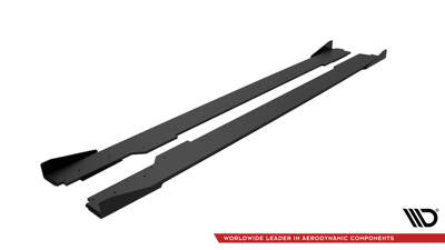 Diffusori Sotto minigonne Street Pro + Flaps Audi A5 / A5 S-Line / S5 Coupe / Cabrio 8T / 8T Facelift