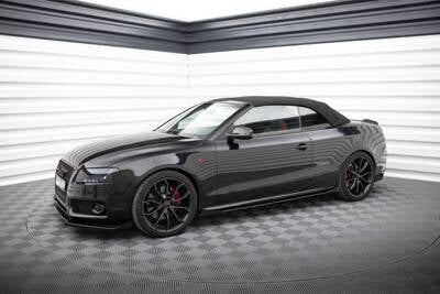 Diffusori Sotto minigonne Street Pro + Flaps Audi A5 / A5 S-Line / S5 Coupe / Cabrio 8T / 8T Facelift