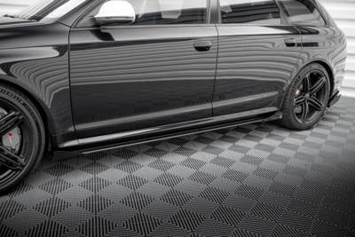 Diffusori Sotto minigonne Street Pro + Flaps Audi RS6 Avant C6
