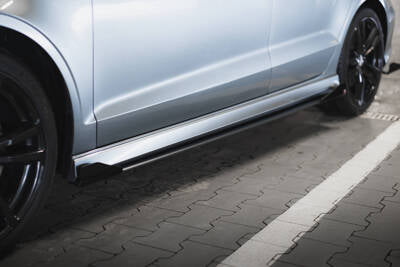 Diffusori Sotto minigonne Street Pro + Flaps Audi S3 / A3 S-Line Sedan 8V