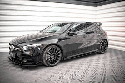 Diffusori Sotto minigonne Street Pro + Flaps Mercedes Classe A A35 AMG / AMG-Line Aero Pack W177