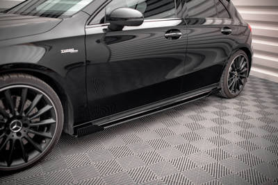 Diffusori Sotto minigonne Street Pro + Flaps Mercedes Classe A A35 AMG / AMG-Line Aero Pack W177