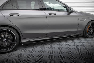 Diffusori Sotto minigonne Street Pro + Flaps Mercedes-AMG Classe C C63 Sedan / Estate W205 Facelift