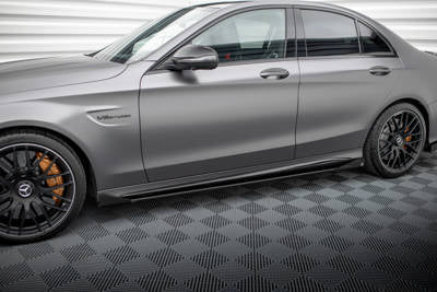 Diffusori Sotto minigonne Street Pro + Flaps Mercedes-AMG Classe C C63 Sedan / Estate W205 Facelift