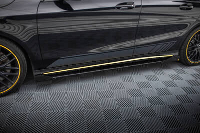 Diffusori Sotto minigonne Street Pro + Flaps Mercedes-AMG CLA 45 C117 Facelift