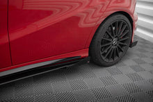 Carica l&#39;immagine nel visualizzatore di Gallery, Diffusori Sotto minigonne Street Pro + Flaps Mercedes-Benz Classe A 45 AMG W176 Facelift