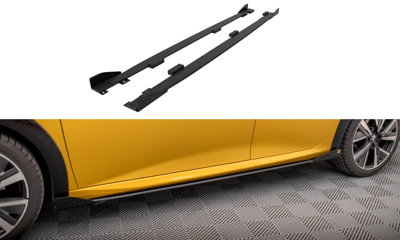 Diffusori Sotto minigonne Street Pro + Flaps Peugeot 208 GT Mk2