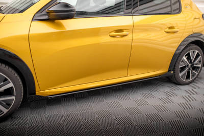 Diffusori Sotto minigonne Street Pro + Flaps Peugeot 208 GT Mk2