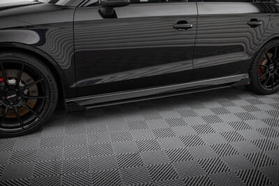 Diffusori Sotto minigonne Street Pro V.1 + Flaps Audi RS3 Sedan 8V Facelift