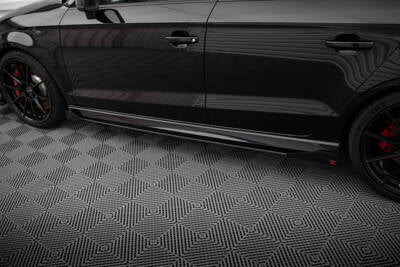 Diffusori Sotto minigonne Street Pro V.1 + Flaps Audi RS3 Sedan 8V Facelift