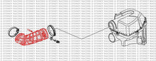 Carica l&#39;immagine nel visualizzatore di Gallery, Honda Civic Type-R EP3 Kit tubi silicone Air intake