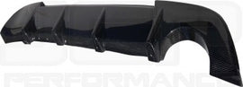 Mitsubishi Lancer Evo IX 06/- Diffusore paraurti posteriore in Carbonio