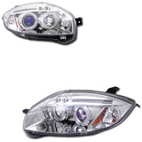 Mitsubishi Eclipse 06-07 Fari Anteriori LED Chrome [SR]